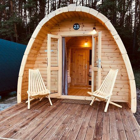 Luxury Camping Pod Zarasai Exteriör bild