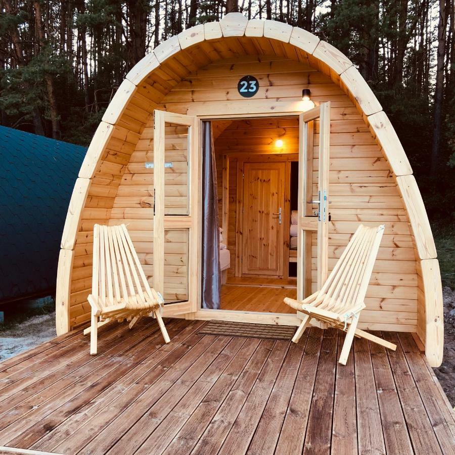 Luxury Camping Pod Zarasai Exteriör bild