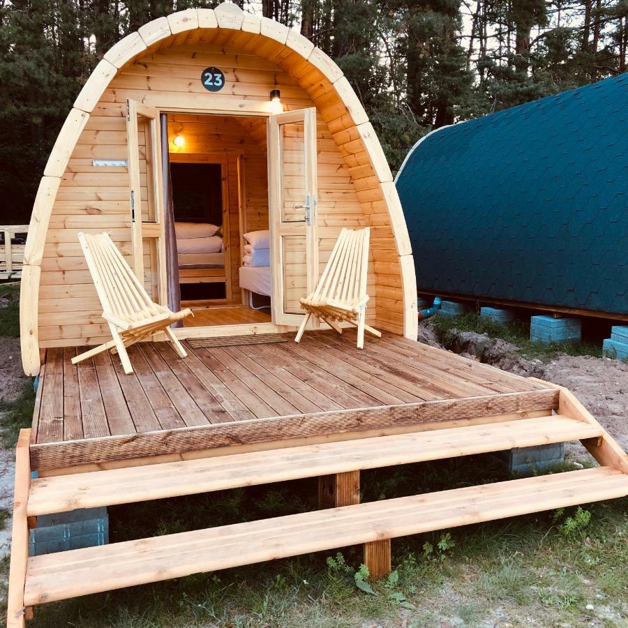 Luxury Camping Pod Zarasai Exteriör bild