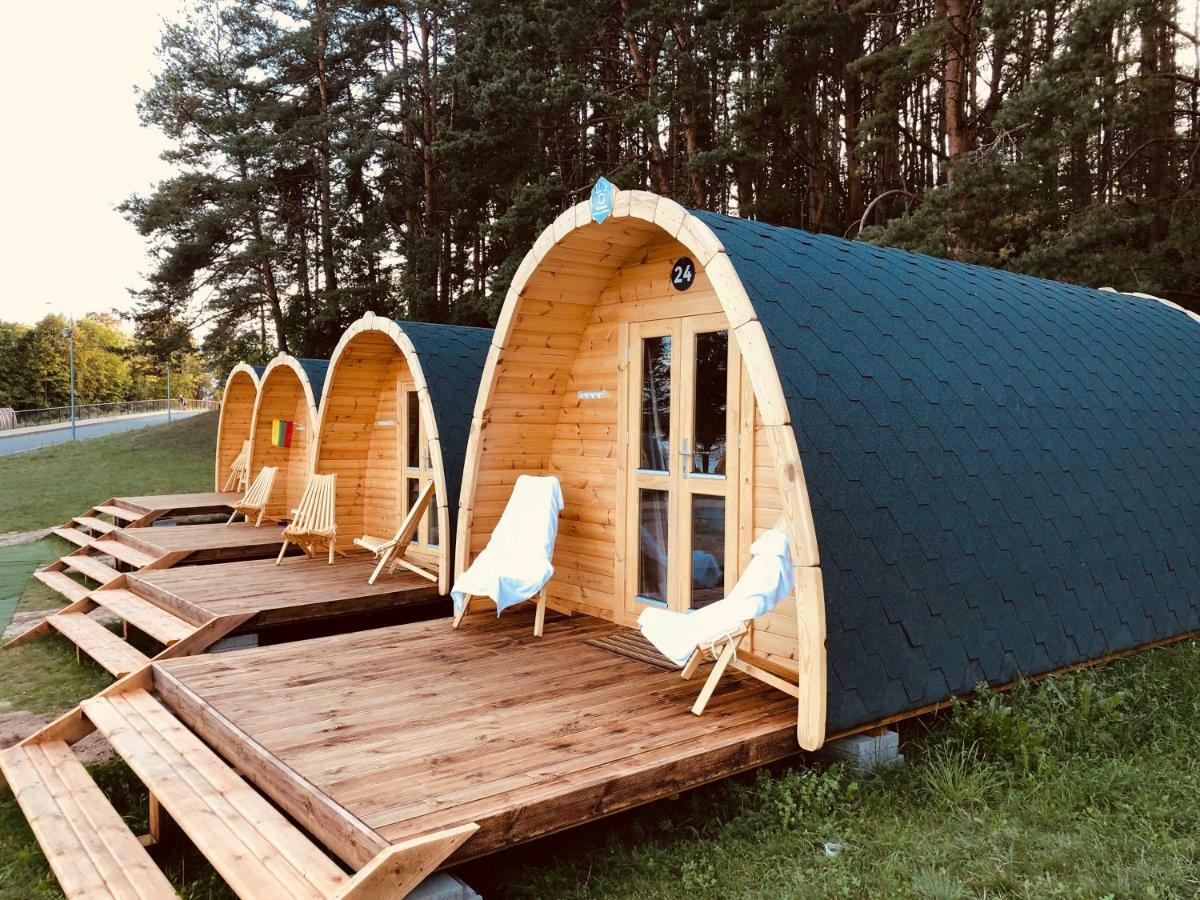 Luxury Camping Pod Zarasai Exteriör bild