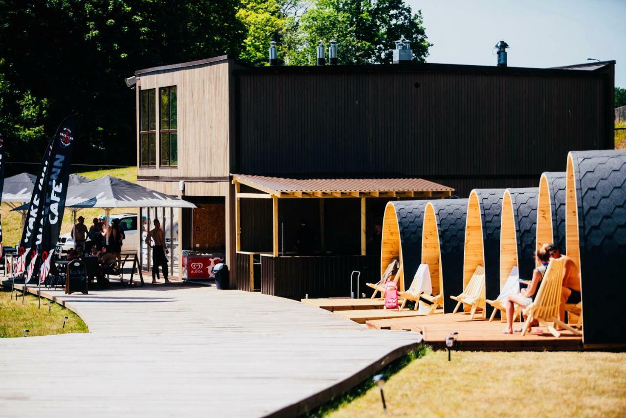 Luxury Camping Pod Zarasai Exteriör bild